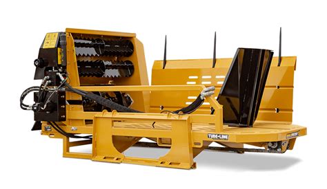 skid steer bale processor|skid steer round bale processor.